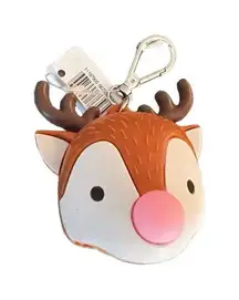 Bath & Body Works Christmas Reindeer Holder Keychain