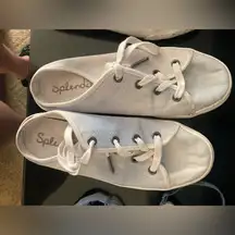 Blue & White Slip On Shoes Size 6