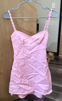 Beginning Boutique Dress Mini Pink