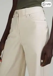 Lululemon City Sleek 5 Pocket Wide-Leg High-Rise Pant *Light Utilitech Size 30