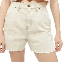 Urban Outfitters BDG High Rise Carpenter Denim Shorts Womens 29