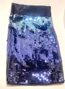BNWT  Design Company Vintage Sequin Mini Skirt Size 6 With Side Zipper