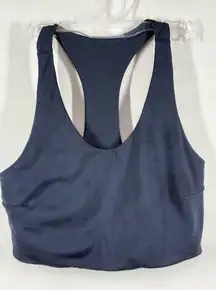 Zella sports bra navy blue size small