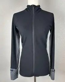 Icebreaker Womens RealFleece Merino Descender Long Sleeve Zip Jacket Size Small