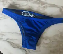 JOLYN Brazil Bikini Bottom Blue