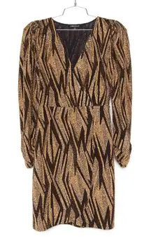 Jealous Tomato Metallic Mini Dress - S