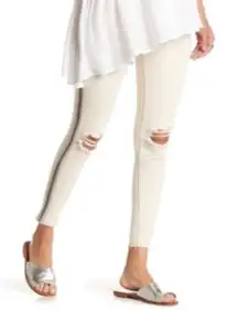 Free People Distressed Skinny/Side Embellished‎ 25