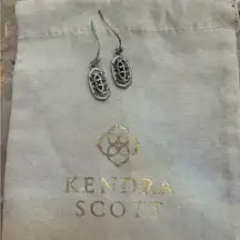 Kendra Scott silver earrings