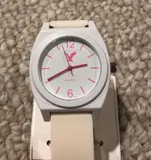 WHITE RUBBER AE WATCH