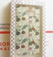 Furla Samsung Galaxy S6 glossy flower print phone case BUNDLE IT FOR FREE