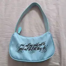 Sabrina Carpenter Light Blue Shoulder Bag