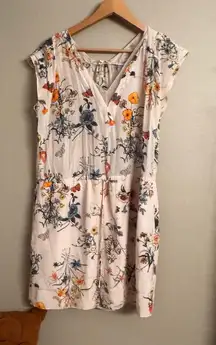 REBECCA TAYLOR Floral Silk Dress