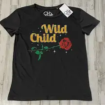 Chaser  Wild Child Short Sleeve - Women's T-Shirt - Size Small NWT