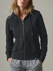 NWOT American Giant Women's Classic Full Zip Hoodie Black Size L Casual Cozy