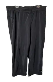 Lululemon Softstreme High-Rise Straight-Leg Cropped Pant black women's size 18