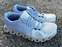 On Running Cloud 5 Shoes Lavender Purple and White