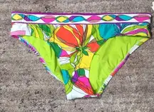 Trina Turk floral bikini bottoms. 8. NWT