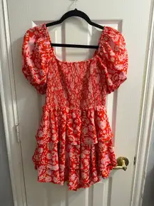 Floral Smocked Romper
