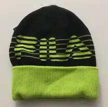 NWT Fila Neon Green Ski Cap Salesman’s Sample