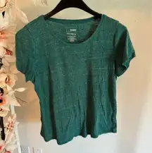 The Everyday Tee Teal Size Medium