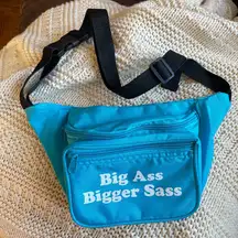 Rare “Big Ass Bigger Sass” belt bag bum bag music festival bag