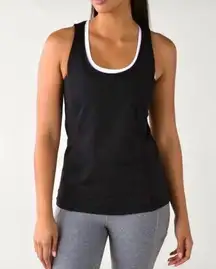 Lululemon RARE Black Sweaty Or Not Tank