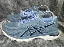 Asics Gel Pursue Purple Grey Women Size 8.5
