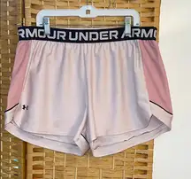 Under Armour Pink Athletic Shorts Lightweight Moisture-Wicking