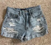 Aeropostale Mom Jean Shorts