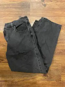 Levi's Premium Black Baggy Dad Jeans