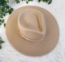 Lack of Color Zulu Rancher Wool Hat in Sand Sz L