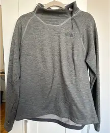 The North Face Women's Canyonlands 1/4 Zip Pullover Jacket Size Large, Gray, EUC