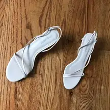 Jeffrey Campbell Off White Morph Slingback Sandals