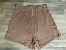 SKIMS Knit Pajama Lounge Sleep Shorts SIENNA XS Style#:AP-SHO-0211‎ High Rise