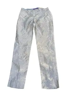 Ralph Lauren Collection pants, gold brocade fabric size 6