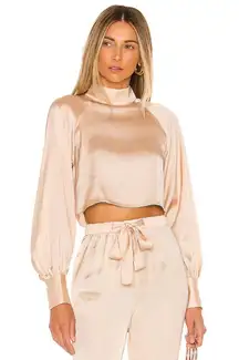 The Joli Crop Top in Ivory Cream Small