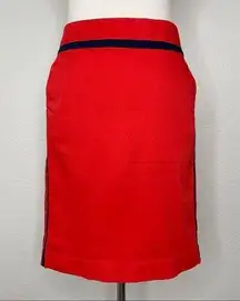 Tommy Hilfiger Red Pencil Skirt