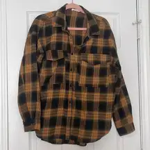 12 tribe oversized flannel