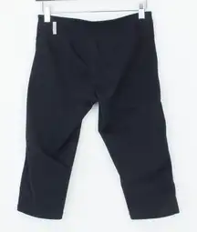 Zella Womens Black Athletic Capris Cropped Leggings Women's Size M Activewear‎