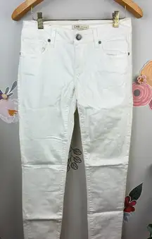 CAbi White Vintage Skinny Jeans - Size - 2