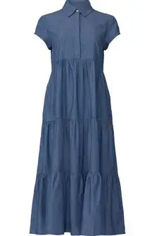 Chambray Midi Dress