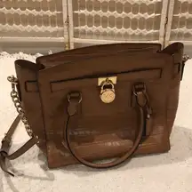 NWT Michael Kors Hamilton Kors Studio Acorn Satchel