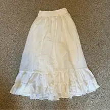 American Eagle White Skirt