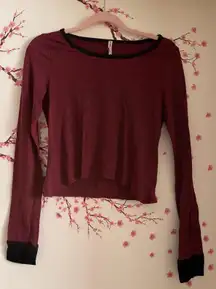 Long Sleeve Crop Top