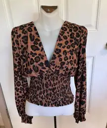 S Gianni Bini leopard top