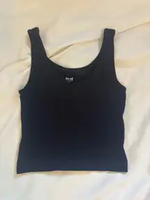 Black Pro-Fit Tank Seamless Built-In Padding