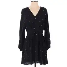 Sage NWT  the Label Black Dress with White Stars