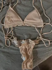 Beige bikini