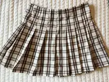 Plaid Skirt