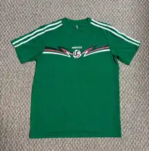 Mexico FIFA World Cup National Team Soccer Green Athletic T-Shirt